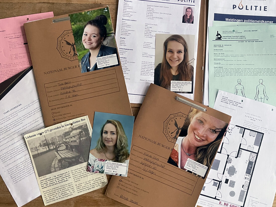 Mamma knows best fysiek dossier op tafel